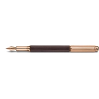 Picture Rose gold plated Varius Ebony fountain pen