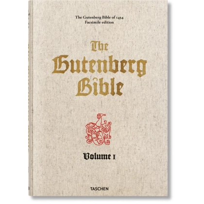 Zdjęcie Książka Biblia Gutenberga z 1454r. - Taschen