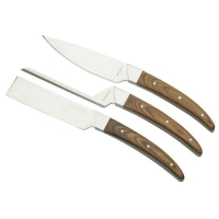 Picture Fantastic set of 3 Caseus cheese knives made of stainless steel
