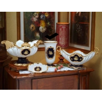 Picture Elegant table vase in baroque style - Bruno Costenaro