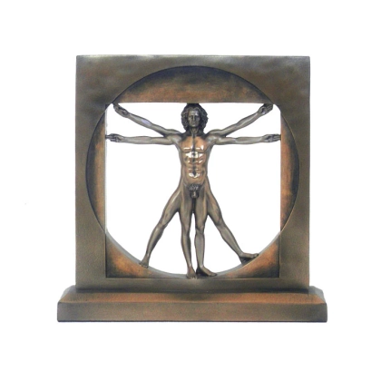 Picture Statuette of the Vitruvian Man