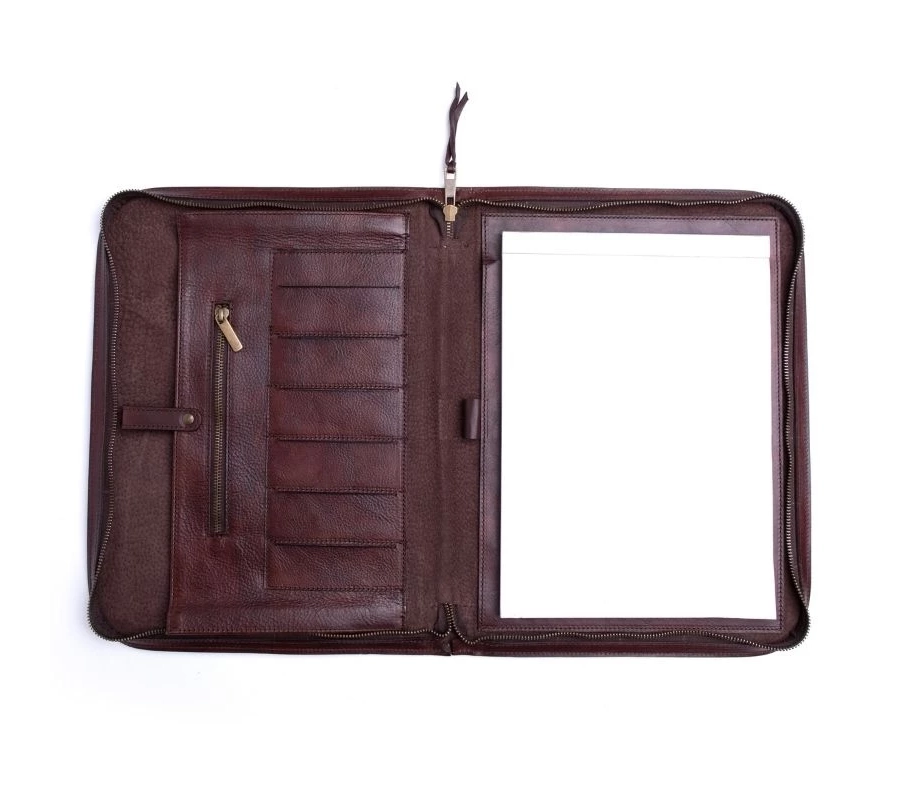 picture 2 Handmade leather document folder - Ikunico