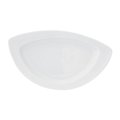Zdjęcie Talerz na chleb i masło z porcelany Organic White z kolekcji inspirowanej kształtami natury - Vista Alegre