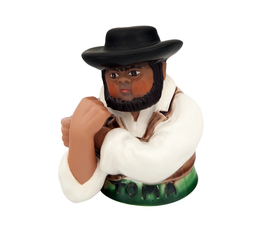 obrazek 1 Chłopska figurka ceramiczna - Bordallo Pinheiro