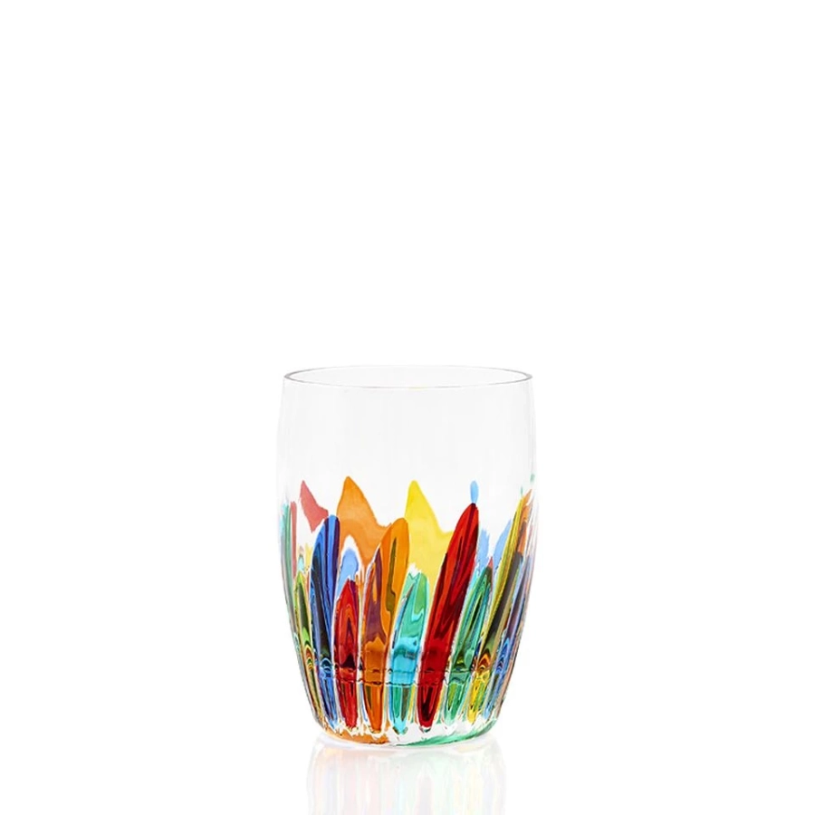 obrazek 1 Artystycznie malowany komplet 6 szklanek do wody (345 ml)