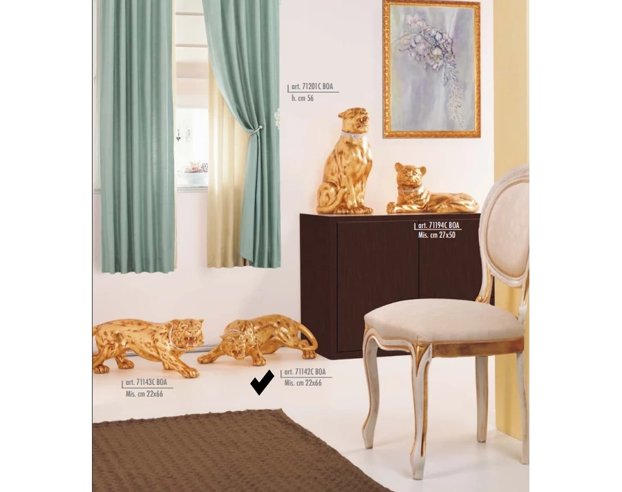 Bild 1 Lauernder Kragenpanther - Valle d'oro Patchi