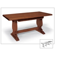 Picture Mesa de comedor extensible Frattino, 180-360 cm, de Italia - Fratelli Mirandola