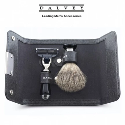 Zdjęcie Travel Black Zestaw do golenia Dalvey DA770