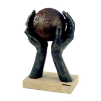 Bild Atemberaubend schöne Skulptur - Planet Erde
