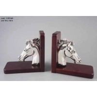 Picture Decorative book supports with figures of horse heads - ArtBe