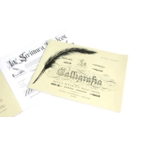 Picture A notebook for learning calligraphic handwriting