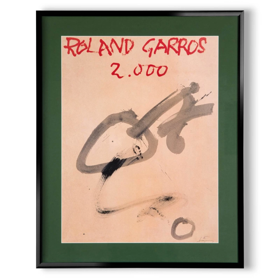Bild 1 Roland Garros 2000 gerahmtes Poster