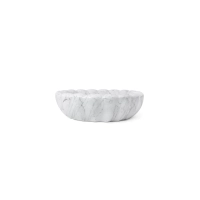 Picture Marble bathroom sink inspired by a lotus flower