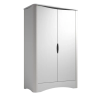 Picture White two-door profiled wardrobe FUSION - Mathy by Bols