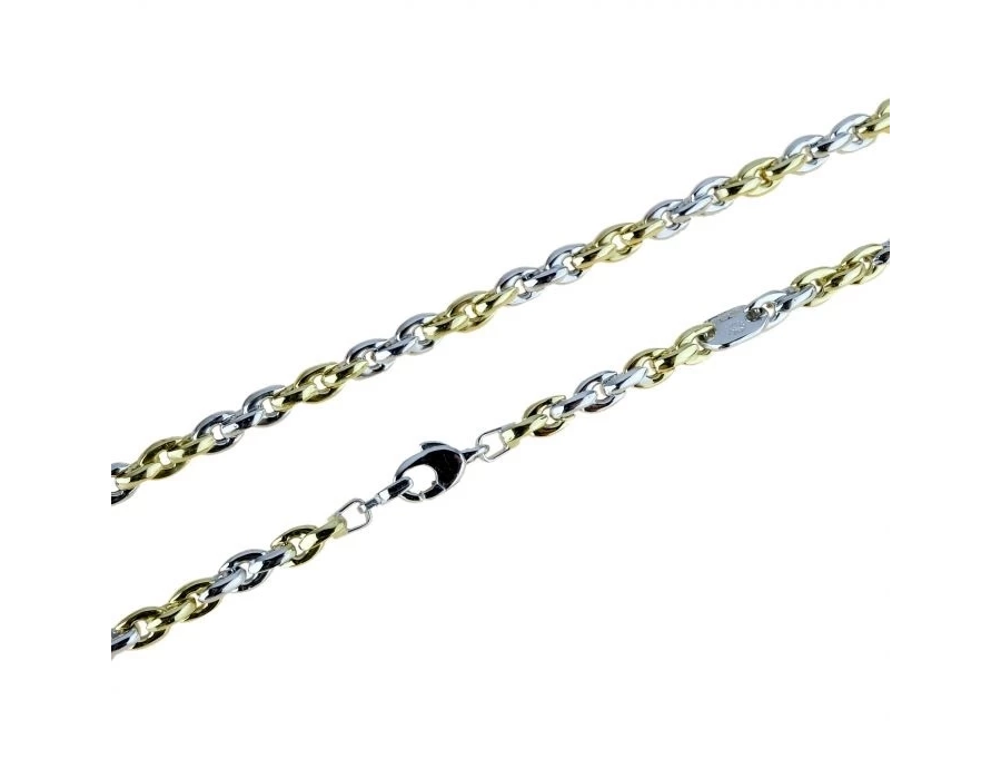 picture 1 Solid twisted chain, 50 cm long
