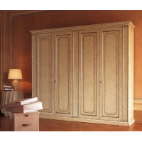 Bild Klassischer 4-türiger Kleiderschrank für ein luxuriöses Interieur – Cantiero
