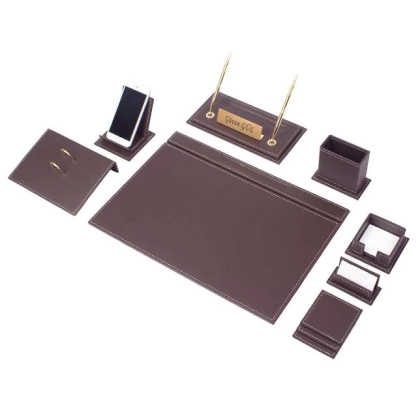 Picture A 12-piece desk set produced by a Turkish manufacturer