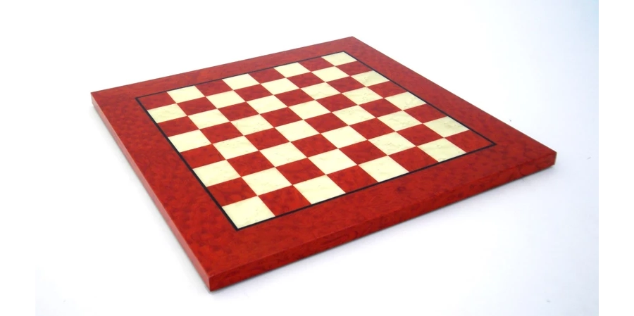 picture 1 Red chess board, wooden