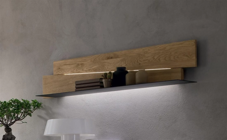 Bild 2 Luxuriöses Sideboard- und Regalset aus Eichenholz – Maronese Acf