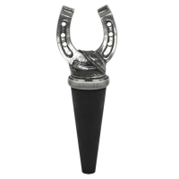 Picture Functional gift - wine stopper with a horseshoe