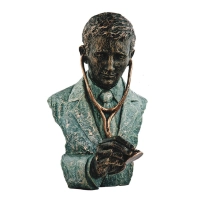 Picture ¡Gran figura de un médico con estetoscopio!