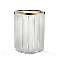 Picture Stylish crystal waste bin for the bathroom – 3SC