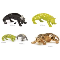 Bild Eine einzigartige Keramikfigur - schwarzer Panther - Valle d'Oro Patchi