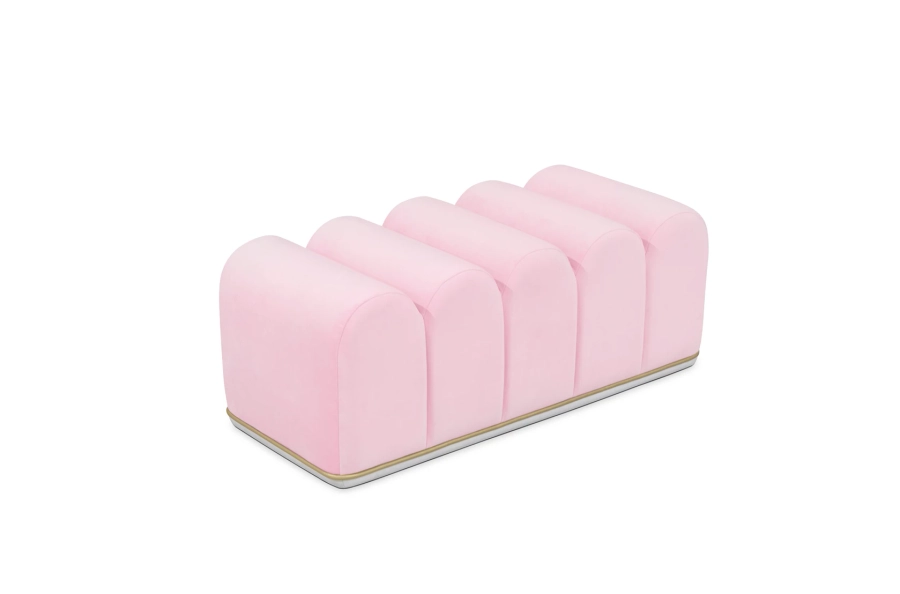 picture 5 Pink 'Bubble Gum' children's bench
