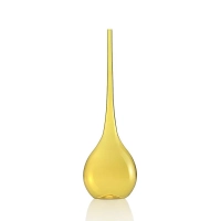 Picture Jarrón decorativo amarillo de cristal de Murano