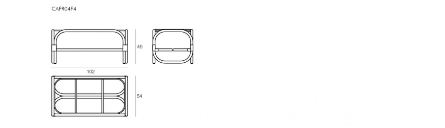 picture 3 Original rectangular Capriccio table for the garden