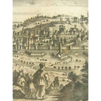 Bild 1740 Kupferstich „Stadt Namur, Hauptstadt des Kreises“ nach dem Werk von T. Salmon