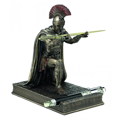 Picture Bronze statuette of a Roman commander as a stand for a pen + letter opener