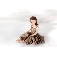 Picture Figura de porcelana elegante de una niña - Sibania