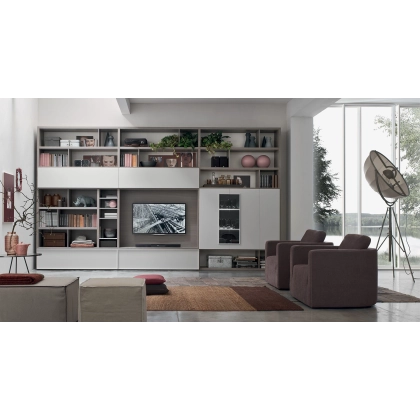 Picture Contemporary stylish wall unit for the living room - Maronese Acf