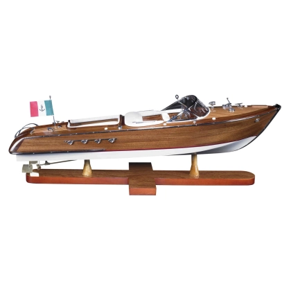Picture Luxury Aquarama boat model (64 cm) - Authentic Models