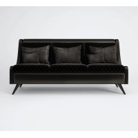 Picture Black exclusive sofa for the living room – Muranti