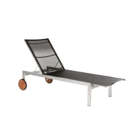 Picture Original Batyline – Adamas deckchair on wheels for the garden