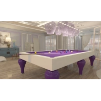 Picture Stylish and modern billiards table 200 x 100 cm – MBM Billiardi