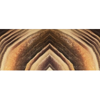 Picture A unique artistic wall panel inspired by agate and the shape of a lotus flower