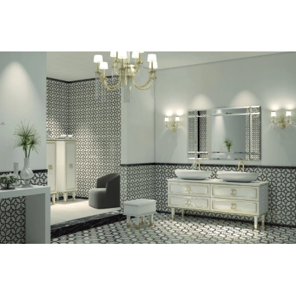 Zdjęcie Włoskie meble łazienkowe wykonane w stylu Art Deco