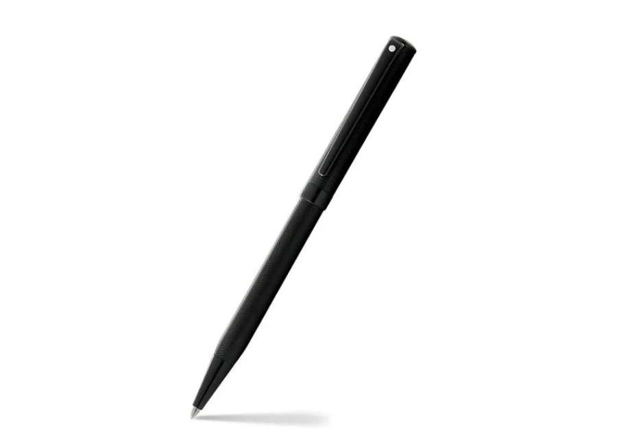 picture 1 Bolígrafo Sheaffer Intensity negro ranurado con acabado PVD