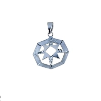 Picture Stylish wind rose pendant from Italy