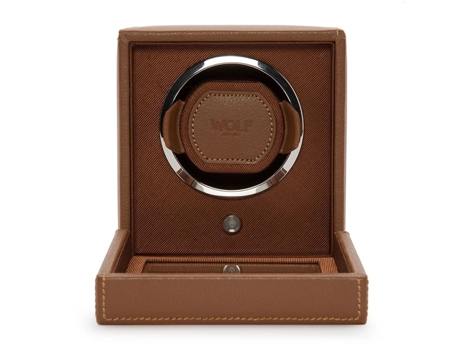 picture 3 Rotomat de cuero Cube Cognac Wolf