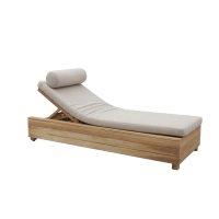 Picture Classic Venezia lounger made of teak for the garden or terrace