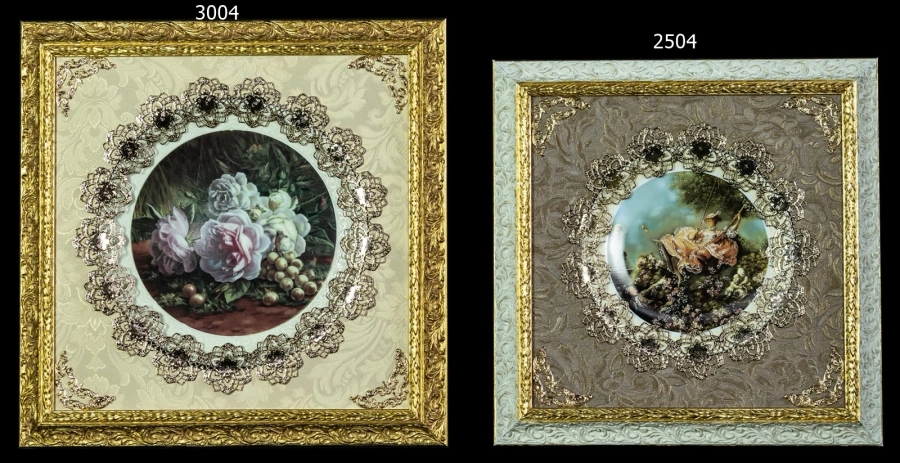 picture 1 Ceramic prestigious painting in the baroque style