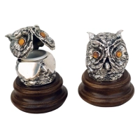 Picture A unique inkwell in the shape of an owl