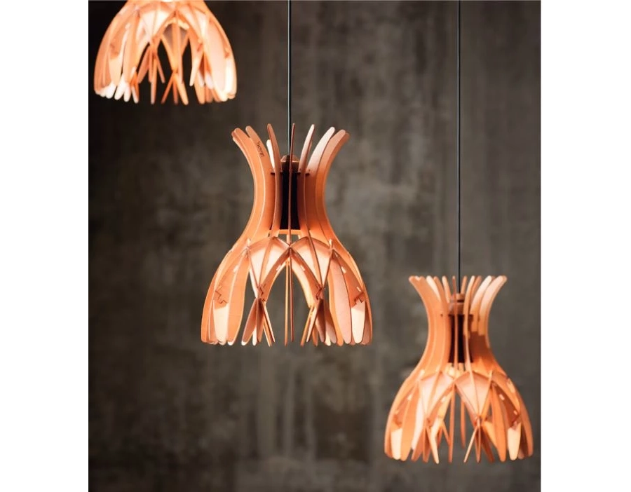 picture 2 Elegant hanging lamp - 19 elements, h. 284 cm