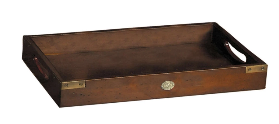 picture 1 Small vintage wooden tray - Authentic Models