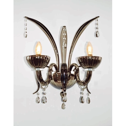 Zdjęcie Elegancka lampa ścienna ze szkła Murano - Lucevetro