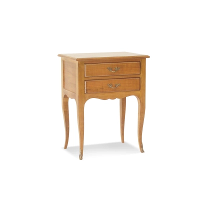 Picture Elegant bedside table with 2 drawers